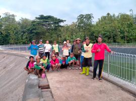 PENYERAHAN HOK & PROGRESS PEMBANGUNAN EMBUNG PERTANIAN 